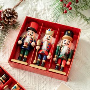 호두까기 인형 오브제 크리스마스 장식 소품 _ 3p 세트
