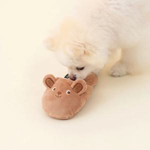 펫본 삑삑 슬리퍼토이 곰돌이
