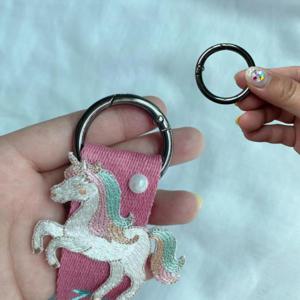 열쇠고리 비즈재료 키링 가방 부자재 원터치 오링 O링 42mm