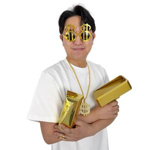 JL 골드 머니건 나는 부자다 세트 용돈 현금 이벤트 선물 박스 코스튬 행사