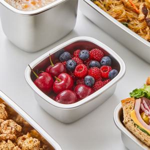 도우르 304 스텐 밀폐용기 진공 보관용기 전자레인지/모든열원가능 01 250ml