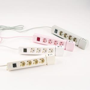 멀티마스터 롤플러스 4구 1.5m 고용량 4000W C타입 USB 멀티탭