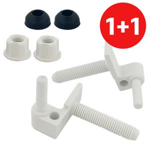 양변기 1+1 연결볼트2P 시드고리 변기부속 나사 교체