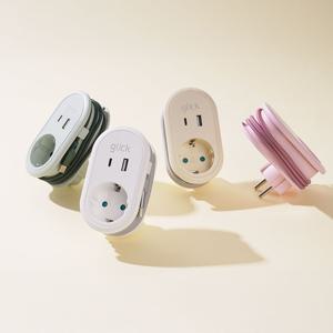 멀티마스터 롤플러스 4구 고용량 4000W C타입 휴대용 콘센트 USB 멀티탭