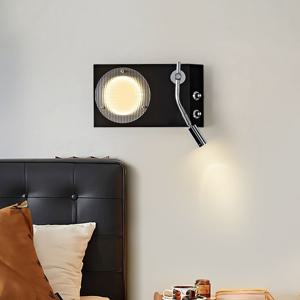 [해외] 레트로 빈티지 침대 벽등 LP형 월램프 침실 조명 클래식 2컬러