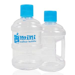 미니 생수병 물병 정수기 물통 손잡이물병 생수통 정수기통 (480ml/투명)