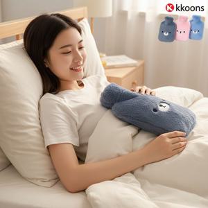 따뜻한 몽실베어 온수주머니 생리 복부 물핫팩 미니 찜질팩 1L