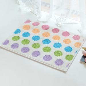 극세사 도트매트 2color 세탁가능 욕실 주방발매트