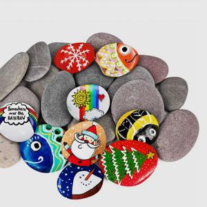 플랫 페인팅 스톤(납작돌)