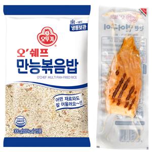 순살 연어구이 (60g) x 10 + 만능볶음밥 (300g) x 10