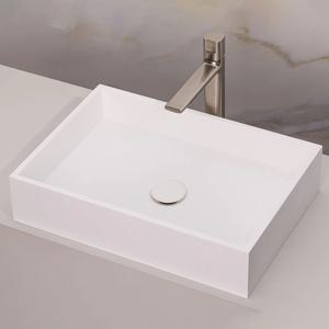 플로마 액상아크릴 세면대 무광 탑볼 세면기 NU8014 팝업용