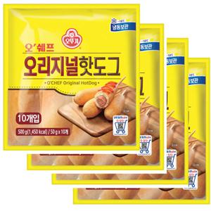 오쉐프 오리지널 핫도그 (낱개40개)