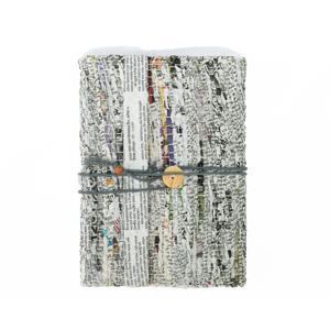 신문지 덮개와 수제종이