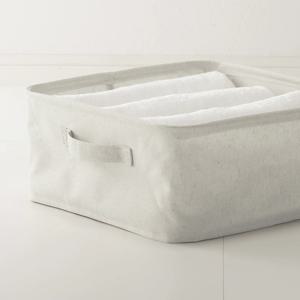 폴리에스터면마혼방 리빙박스 소프트박스 의류 케이스 정리수납 2size