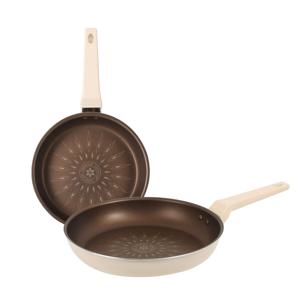 베로나 IH 인덕션 골드 코팅 아이보리 프라이팬 세트