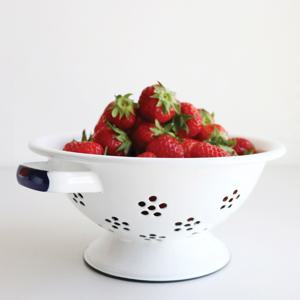 법랑채반 법랑콜렌더 콜랜더 과일채반