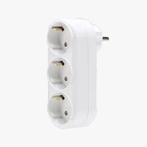 콘센트 멀티탭 3구 ㄱ형 전선 플러그 인테리어 멀티콘센트