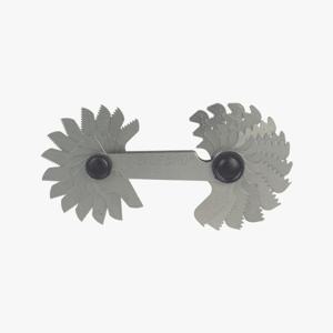 블루텍 피치게이지 BD137(INCH), BD156(0.25~0.6mm)나사측정 볼트 너트