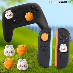 닌텐도 스위치2 스틱커버 긱쉐어 바니당근 조이콘2 프로콘2 호환