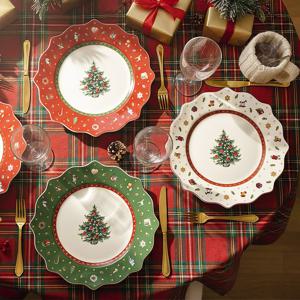 크리스마스 토이딜라이트 샐러드접시 24cm