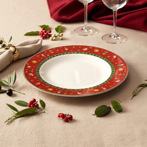 크리스마스 토이딜라이트스페셜 깊은접시 23cm