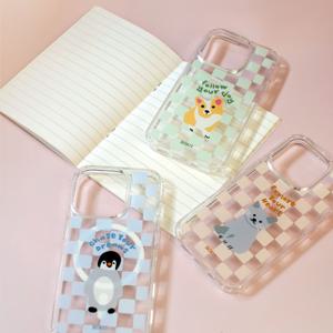 젤하드케이스 파스텔 동물