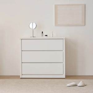 스탠다드맥스 광폭 3단 서랍장 W1000 화이트