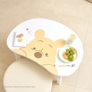 디즈니 곰돌이 푸 4단높이조절 접이식테이블 79x55cm