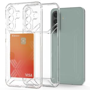 갤럭시 A15/버디3 에어글로우 카드수납 젤리 휴대폰 케이스 2매입