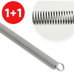 강철 1+1 스프링(30cm) 인장 압축 고리 다용도 용수철