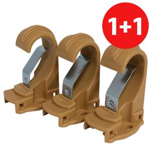 커텐봉 1+1 커튼브라켓 민광 25mm K-347 링 레일