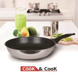 슈프림 인덕션 겸용 3중바닥 4중코팅 스텐 프라이팬 28Cm