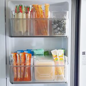 투명 냉장고 도어포켓 정리함 냉장고문정리 바구니