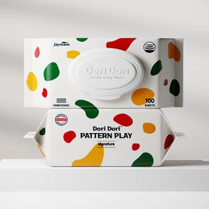 패턴플레이 시그니처 아기물티슈 100매 캡형 10팩