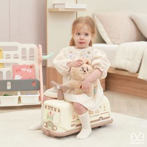 아이스크림 버스 롤링카 실내 무소음 유아 아기 붕붕카