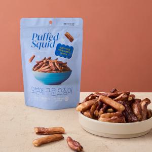 오븐에 구운 오징어 25g