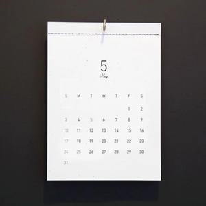2026 재생지 벽걸이 달력 B5 월 캘린더 감성 카렌다