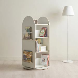 나나 전면 책꽂이 회전책장 4단