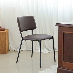 [리퍼] 모리스 가죽 의자 식탁 인테리어 카페 디자인 체어 2colors