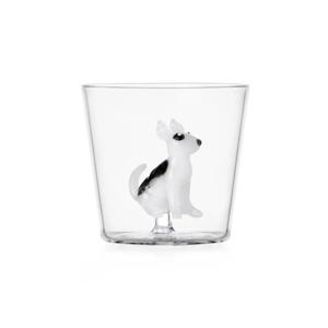 [해외] 유리컵 애니멀팜 텀블러 불테리어 2개세트