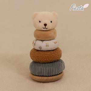 우드&패브릭 링쌓기 아기곰
