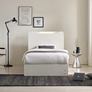 세런 책장형 LED 수납침대세트 휴 유로탑 매트리스 SS