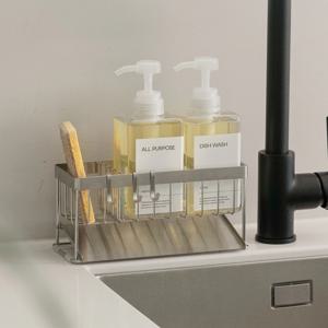 사은품 3종 증정! 물빠짐 올스텐 수세미 거치대 걸이 싱크대 2size