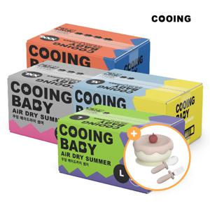4box/ 쿠잉 썸머 에어드라이 팬티 8팩+8팩+사은품(실리콘 식기 mini 세트)