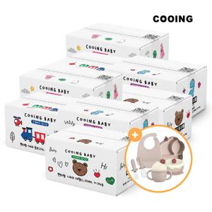 8box/  쿠잉 베러 놀라운 팬티 16팩+16팩+사은품(실리콘 식기 full 세트)