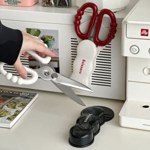 비즈 주방가위 마그넷 홀더 강력절삭 냉장고 자석가위 디자인가위