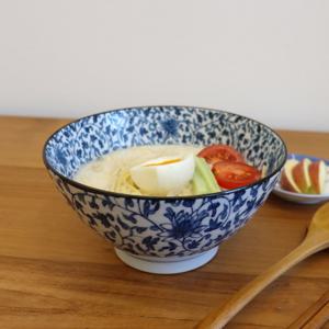 플리비체 서해도기 일본도자기 면기 (꽃줄기)