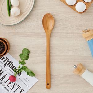 파뷔에 티크 원목 항균 조리도구 볶음스푼(중)