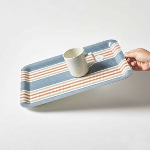 라인 논슬립 사각 트레이 카페 서빙 쟁반