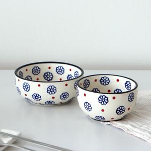 [2+2] 파뷔에 잘리피에 공기대접 2인세트 화이트 (총4P)